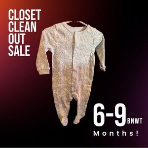 Calvin Klein White Footies for Baby